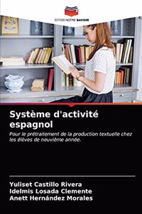 Système d'activité espagnol