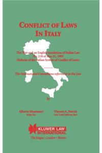 Conflicts Of Laws In Italy