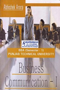 Business Communication I BBA 1st Semester PTU