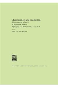 Classification and Ordination