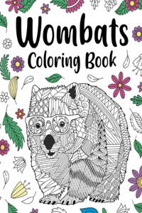 Wombats Coloring Book