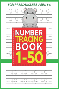 Number Tracing Book 1-50