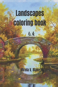 Landscapes Coloring Book