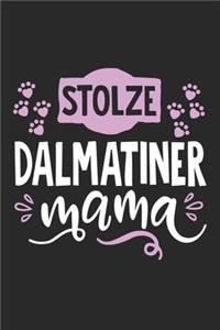 Stolze Dalmatiner Mama
