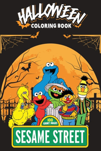 Sesame Street Halloween Coloring Book