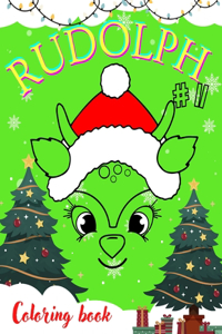Rudolph coloring book