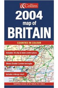 2004 Map of Britain