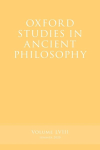 Oxford Studies in Ancient Philosophy, Volume 58