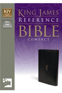 KJV, Reference Bible, Compact, Imitation Leather, Black, Red Letter Edition