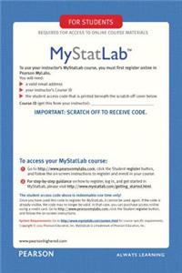 My Statlab Glue-In Access Card