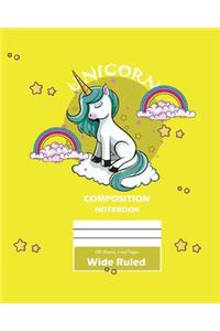 Unicorn Composition Notebook