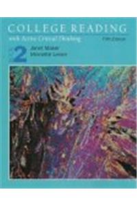 College Reading With Active Critical Thinking