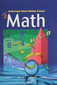 McDougal Littell Middle School Math: Warm-Up Transparencies & Daily Homework Quiz Course 2