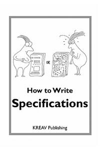 How To Write Specifications