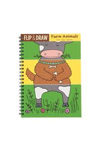 Farm Animals Flip and Draw