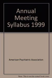 Annual Meeting Syllabus 1999