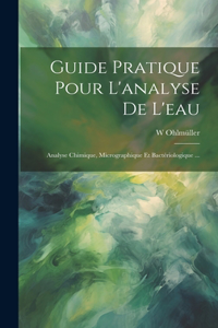 Guide Pratique Pour L'analyse De L'eau