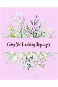Complete wedding organizer