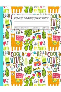 Primary Composition Notebook