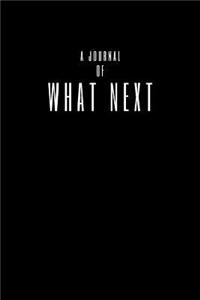 A Journal What Next