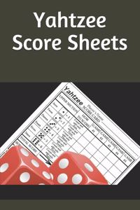 Yahtzee Score Sheets
