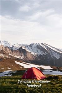 Camping Trip Planner Notebook