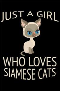 Just a girl who loves siamese cats