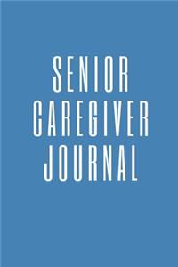 Senior Caregiver Journal