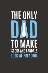 The Only Dad to Make Socks and Sandals Look Weirdly Cool