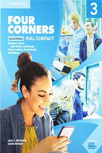 Four Corners Level 3 Full Contact with Online Self-study