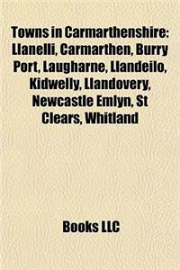 Towns in Carmarthenshire
