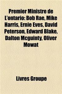 Premier Ministre de L'Ontario