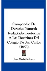 Compendio de Derecho Natural