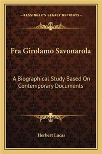 Fra Girolamo Savonarola
