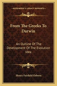 From The Greeks To Darwin