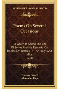 Poems on Several Occasions