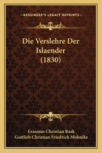 Verslehre Der Islaender (1830)