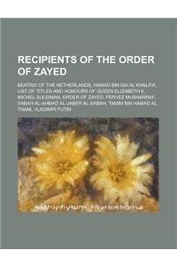 Recipients of the Order of Zayed