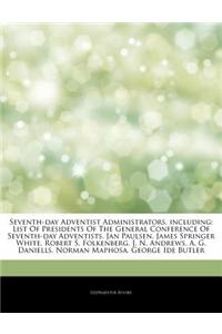 Articles on Seventh-Day Adventist Administrators, Including