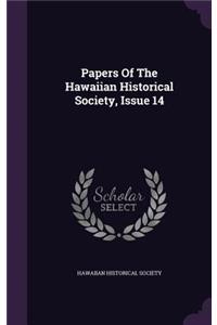 Papers of the Hawaiian Historical Society, Issue 14