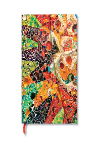 Gaudi’s Sun (Gaudi’s Mosaics) Ultra Address Book (Wrap Closure)