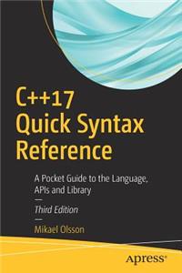 C++17 Quick Syntax Reference