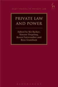 Private Law and Power