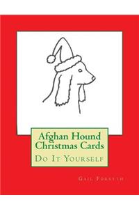 Afghan Hound Christmas Cards
