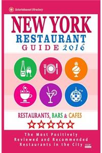 New York Restaurant Guide 2016