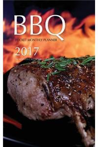 BBQ Pocket Monthly Planner 2017