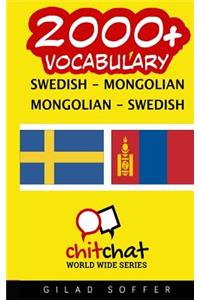 2000+ Swedish - Mongolian Mongolian - Swedish Vocabulary