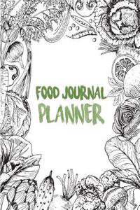 Food Journal and Planner: 60 Days Challenge 120 Page - Food Journal 7.5x9.25 Log / Food and Exercise Planner Vol.1: Food Journal