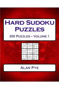 Hard Sudoku Puzzles Volume 1: Hard Sudoku Puzzles For Advanced Players