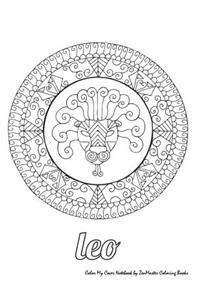 Color My Cover Notebook (Leo)